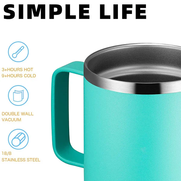 450ml Vacuum Insulated Tumbler With Handle